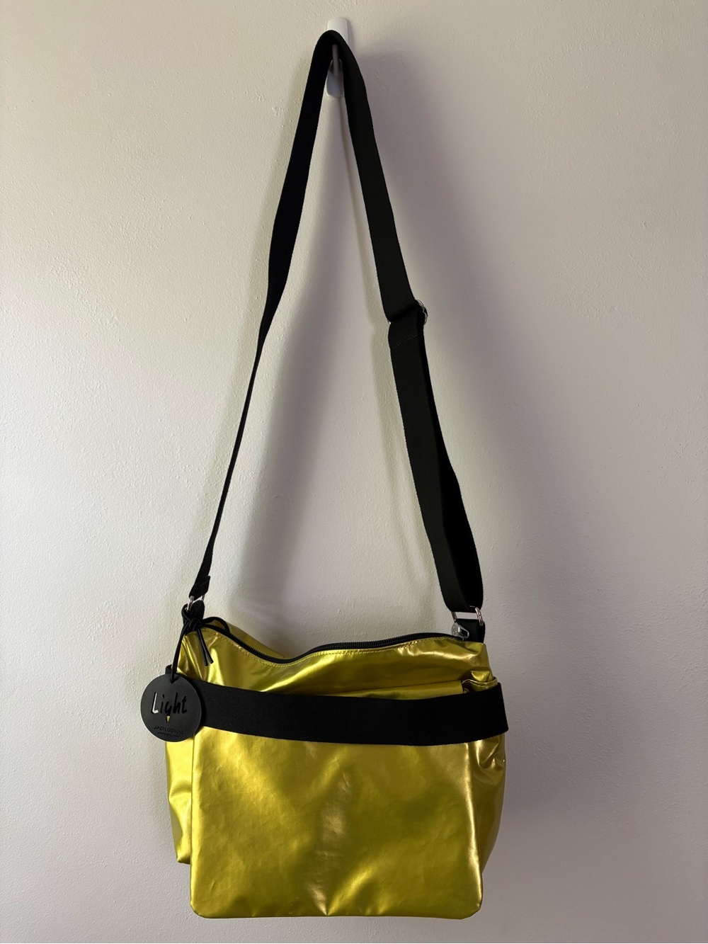 RIGA LIGHT SHOULDER BAG in CITRON